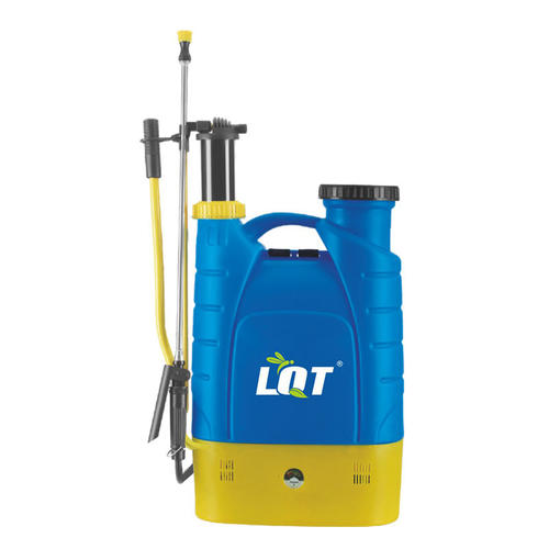 LQT:DHE-16L-03B Plastic Knapsack Removable Battery And Hand Operated Sprayer