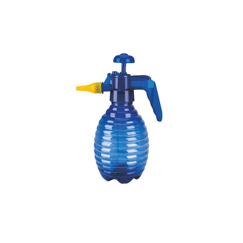 LQT：B6015 Transparent blue metal nozzle spray can