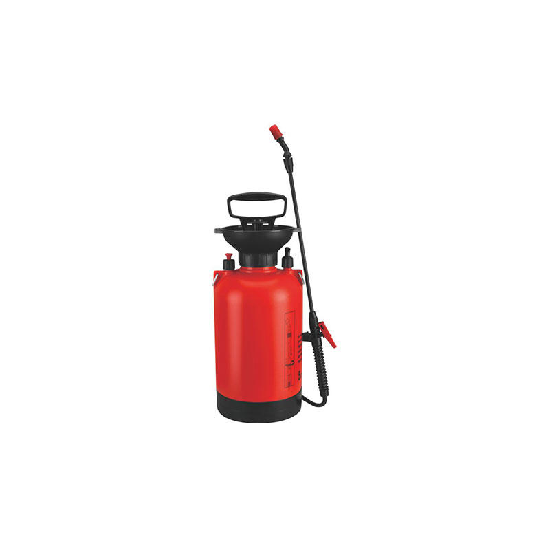 LQT:HB-10F Green portable sprayer with red bottle body